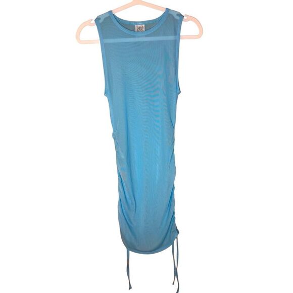 Wild Fable Light Blue Mesh swim cover up size XS - Picture 2 of 6